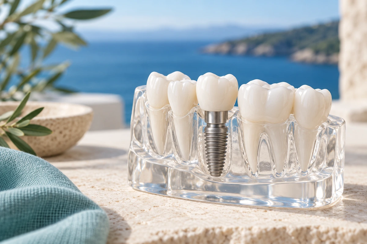 Dental implant demonstration model